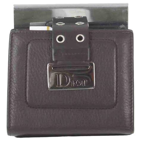 brown dior wallet|dior wallet japan.